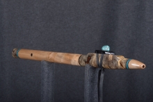 Buckeye Burl Native American Flute, Minor, Mid A-4, #U4C (2)